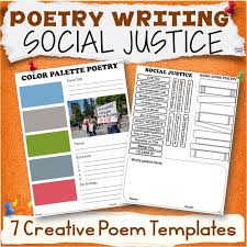 social justice poetry writing