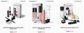 25 off site wide free mac gift set