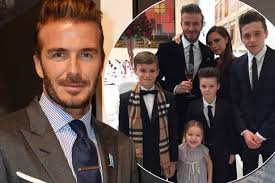 Birth dates and biographies of victoria, david, brooklyn, romeo, cruz and harper seven. David Beckham Feels Physically Ill When He Has To Leave His Children To Go To Work Mirror Online