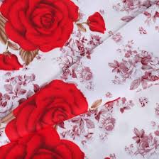 new design flower polyester bedding