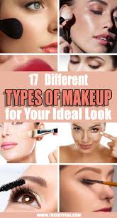 17 types of makeup for your ideal look