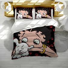 eugenee betty boop bed warm duvet cover