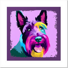 scottish terrier pop art dog lover