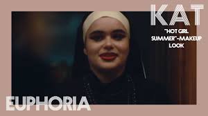 Bold color, shimmering gold tears, and rhinestone eyebrows are just a few of. Kat It S A Hot Girl Summer Makeup Look Euphoria Episode 6 Youtube