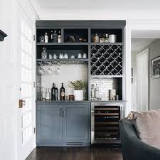 living room built in bar cabinets