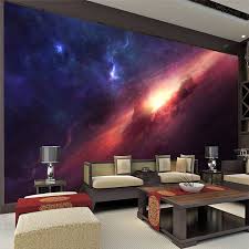 3d Charming Galaxy Wallpaper Room Decor