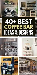 awesome diy coffee bar ideas designs