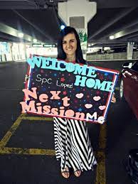 welcome home signs ideas for military