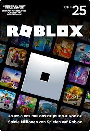 roblox 25 chf digital gift card game