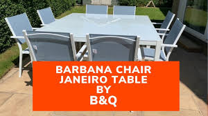 b q patio barbana garden chairs and