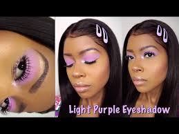 light purple eyeshadow tutorial for