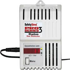 Adding a radon detector to your home can help you catch dangerous levels of the radioactive gas faster. Safety Siren Pro Series 3 Electronic Gas Radon Detector Ps3rdu The Home Depot