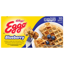 eggo blueberry waffles