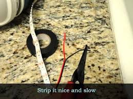 How To Install Led Strip Light Under Cabinet Lighting Youtube