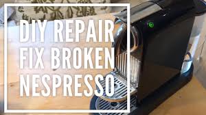 fix broken nespresso d110 water not