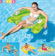 lazy floating pool beach chair lounger
