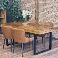 Dining Table Industrial Grantham Thick