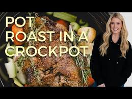 crockpot pot roast with potatoes