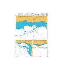 British Admiralty Nautical Chart 258 Ports And Anchorages On The South Coast Of Jamaica