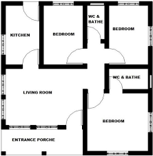 Floor Plan Of Three Bedroom