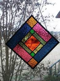 beginner stained glass suncatcher