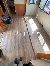 slide out floor replacement rv