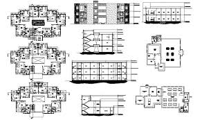 Guest House Floor Plans In Autocad File