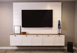 Tv Wall Console Hiding Tv Cords On