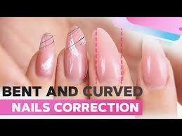curved nails correction nail shape