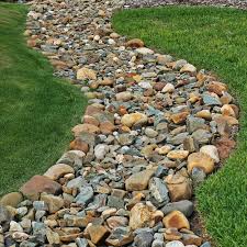 River Rock Dry Creek Bed River Rock Landscaping Dry