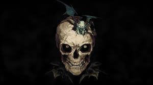 skull and devill live wallpaper live
