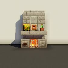 Cozy Fireplace In Minecraft