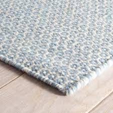 honeycomb rug ivory french blue 2