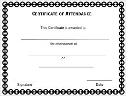 21 Attendance Certificate Templates Doc Pdf Psd Free