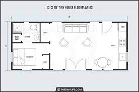 12 X 28 Tiny Home Designs Floorplans