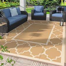 deorab 6 x9 size outdoor rug for patio