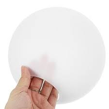 White Frosted Glass Globe Lamp Shades