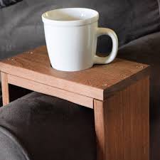 Diy Wooden Couch Sleeve With Cup Holder