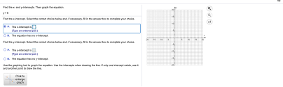 Answered Find The X And Y Intercepts