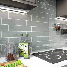 Simply enter your zip code and the square footage, next installing glass backsplash isn't an easy task to perform and can leave you with a sore back. Giorbello True Gray 3 In X 6 In X 8 Mm Glass Subway Tile 5 Sq Ft Case G5928 The Home Depot