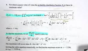 Probability Distribution Function B R