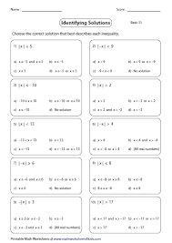 absolute value equations with