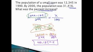 percents and proportions percent