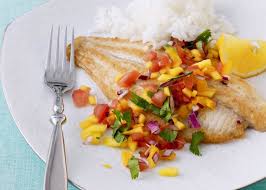 delicious mango salsa for fish and more