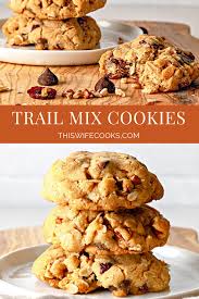 trail mix cookies vegan recipe this