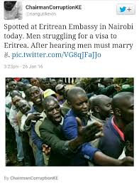 Image result for kenyans on twitter eritrean girls
