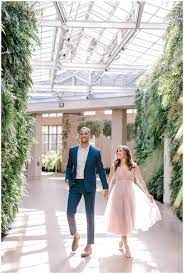 A Longwood Gardens Engagement Session