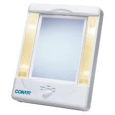 conair double sided lighted makeup