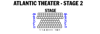 Atlantic Theatre Stage 2 Seating Chart Theatre In New York