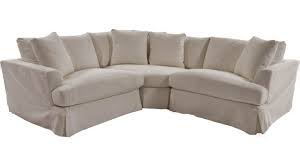 3 piece slipcover sectional 122155333